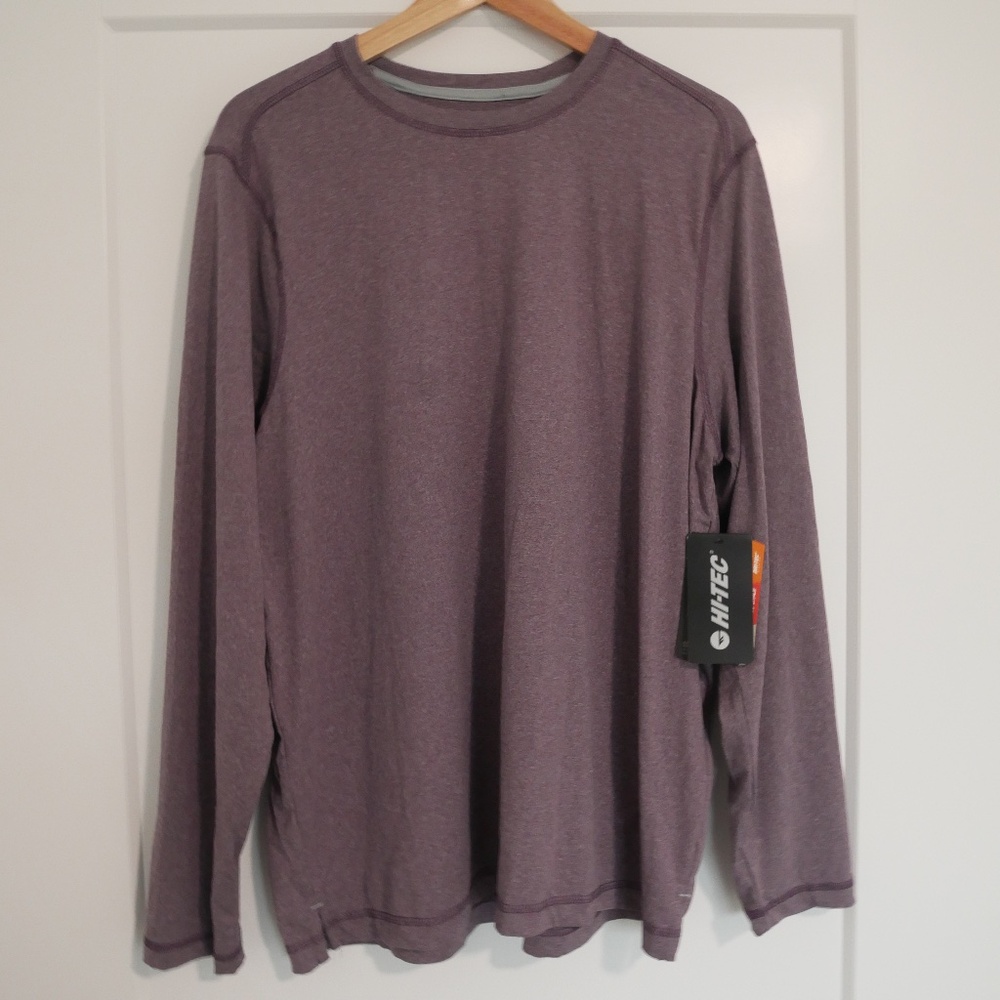 Hi-Tec Mens Dri-Tec LongSleeve Shirt NWT~